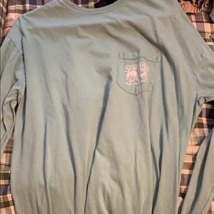 Men’s southern marsh green tee - size L